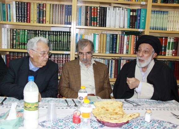 حجت‌الاسلام سیدهادی خامنه‌ای، دکتر علی موسوی گرمارودی، پروفسور یوسف ثبوتی